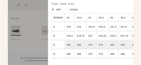 hermès oran size chart